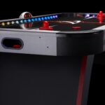 Fat Cat Volt LED Light-Up Grey 7 FT Air Hockey Table - Image 13