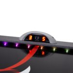 Fat Cat Volt LED Light-Up Grey 7 FT Air Hockey Table - Image 3