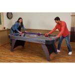 Fat Cat Volt LED Light-Up Grey 7 FT Air Hockey Table - Image 7