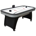 Hathaway Games Silverstreak 6ft Air Hockey Table with LED Scoring