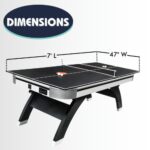Freetime Fun Slap Shot 7' Air Hockey Table - Image 6