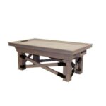 Dynamo 7ft Rustic Furniture Air Hockey Table - Image 2