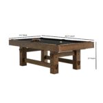 American Heritage Bristol 8' Pool Table - Image 4