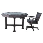 Berner Billiards The Weathered 3 in 1 Table - Octagon 48" - Image 2