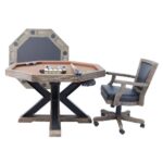 Berner Billiards The Weathered Rectangular Slate Bumper Pool Table - Image 4