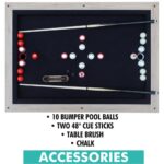 Freetime Fun The Ashford 6' Portable Folding Pool Table - Image 7