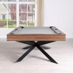 Playcraft Brazos River 8' Slate Pool Table - Leather Drop Pockets - Image 5