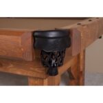 Viking Northwoods Rustic Ponderosa Pine Log Pool Table - Image 4