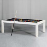 White Billiards Kyoto Modern Slate Pool Table