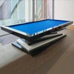 White Billiards The Asbury Modern Slate Pool Table