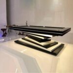 White Billiards The Asbury Modern Slate Pool Table - Image 3