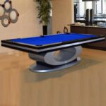 White Billiards The Lorren Modern Slate Pool Table