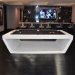 White Billiards Valenti Modern Slate Pool Table - Image 6