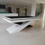 Garlando G-500 Pure White Indoor Foosball Table - Image 8