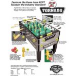 Garlando G-500 Weatherproof Outdoor Foosball Table Blue - Image 7