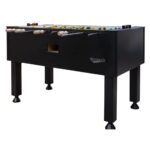 Tornado Platinum Tour Edition Foosball Table Matte Black Coin Operated - Image 2