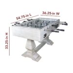 Garlando XXL 8-Player Weatherproof Foosball Table - Image 5