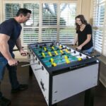 C.L Bailey Foosball Table With Queen Ann Legs Traditional Style - Image 7