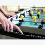 C.L Bailey Foosball Table With Queen Ann Legs Traditional Style - Image 11