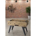 René Pierre Onyx Foosball Table in Black Matte Finish - Image 5