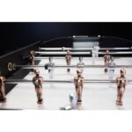René Pierre Onyx Foosball Table in White Matte Finish - Image 2