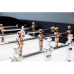 Garlando Olympic Silver Coin Operated Indoor Foosball Table - Image 2