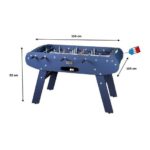 Garlando Olympic Silver Coin Operated Indoor Foosball Table - Image 5