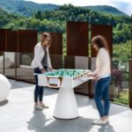 René Pierre Color Blanc Foosball Table in White - Image 4