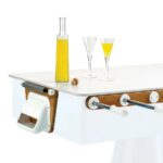 René Pierre Color Blanc Foosball Table in White - Image 5