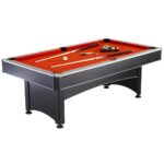 Hathaway Games Logan 7-ft Pool Table Combo Set with Benches - Image 2