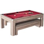 Hathaway Games Bristol 7-ft Pool Table with Table Tennis Top - Image 5