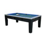 Hathaway Games Newport 7-ft Pool Table Combo Set with Benches in Rustic Grey - Image 3