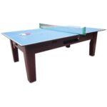 Hathaway Games Newport 7-ft Pool Table Combo Set with Benches in Rustic Grey - Image 15