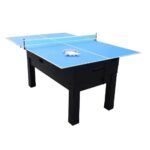 Hathaway Games Sherwood 7-ft Air Hockey Table Combo Set with Benches - Image 4