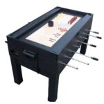 Hathaway Games Sherwood 7-ft Air Hockey Table Combo Set with Benches - Image 5