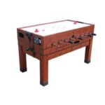 Hathaway Games Sherwood 7-ft Air Hockey Table Combo Set with Benches - Image 9