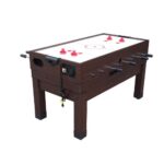 Hathaway Games Sherwood 7-ft Air Hockey Table Combo Set with Benches - Image 14