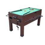 Hathaway Games Sherwood 7-ft Air Hockey Table Combo Set with Benches - Image 17