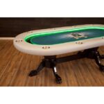 RAM Game Room 48" Poker and Multi-Use Game Table - Antique White - Image 12