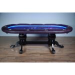 RAM Game Room 48" Poker and Multi-Use Game Table - Antique White - Image 14