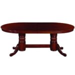 RAM Game Room 84" Texas Hold'em Game Table - Chestnut - Image 2