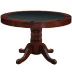Viking Industries Barnwood Poker Table