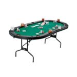 Triton 90" Premium 10 Player Folding Poker Table