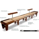 Hudson Shuffleboards Metro Shuffleboard Table - Image 4