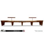 Hudson Shuffleboards Metro Shuffleboard Table - Image 6