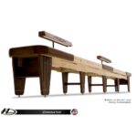 Hudson Shuffleboards Metro Shuffleboard Table - Image 8