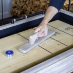 Hudson Shuffleboards Brushed Stainless Steel Shuffleboard Table - Image 11