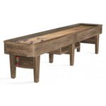 HJ Scott 12 Abbey Shuffleboard Table - Image 2