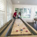 Hathaway Games Merlot Shuffleboard Table - Image 13
