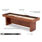 Hudson Shuffleboards Cirrus Shuffleboard Table - Image 4